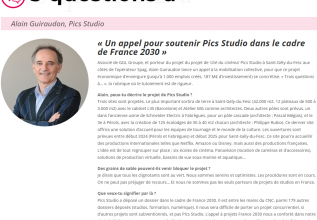 « Un appel pour soutenir Pics Studio dans le cadre de France 2030 »
